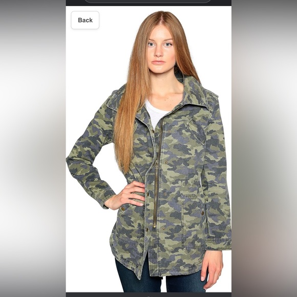 Velvet by Graham & Spencer Army Twill Jacket - Picture 2 of 14